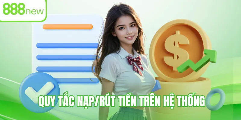 Quy tắc nạp/rút tiền trên hệ thống